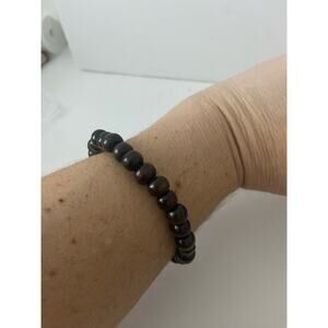 wood bead bracelet